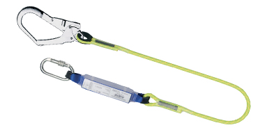 shock absorbing single lanyard with scaffolding hook in bangladesh